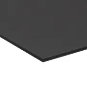 PVC Foam Board Sheet 3mm T 12"W 16“L Black Double Sided for DIY