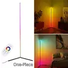 55" Corner Floor Lamp RGB Color Changing LED Dimmable Bedroom Mood Light +Remote