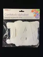 Alphabet Card Stock - 26 pcs