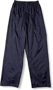 Kajimeiku Windproof, Water Repellent Pants, Open Front Pants, Navy, M
