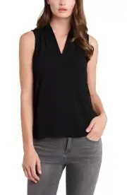 Women's Vince Camuto Sparkle Jersey Sleeveless Top, Size X-Small NWT 1000000630
