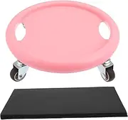 INOOMP Abdominal Wheel Ab Workout Machine Exercise Roller Non-Slip Mat Omnidirectional Movement for Full Body Workout