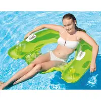 在飛比找蝦皮商城精選優惠-充氣浮床 水上浮床 造型泳圈 充氣浮板 坐式浮排水上衝浪豪華
