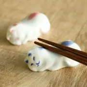 Chopstick rest, sleeping cat, made in Japan (chopstick rest, cat, c From Japan