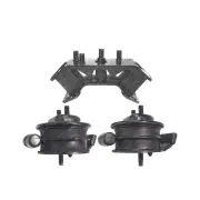 Front + Rear Engine Mount Kit for Subaru Forester SF5 2.0L 4Cyl GT Turbo AWD