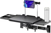 Car Food Table Tray - Car Back Seat Table, Car Seat Tray - Folding Passenger Car Passenger LA -Ptop Rear Seat Co Mount