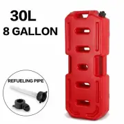 8 Gallon 30L Fuel Gas Storage Tank Can for Jeep JK SUV ATV Car Motorcycle Boat