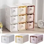 Drawer Type Jewelry Lipstick Storage Container Plastic Desktop Storage Box