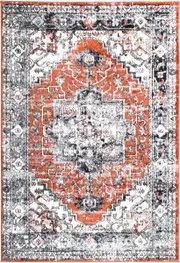 Artique Traditional Terracotta Rug