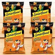 Smartfood PopCorn CHEETOS CHEDDAR CHEESE Snacks 7oz (4 Bags) LIMITED 80 Cal/Cup