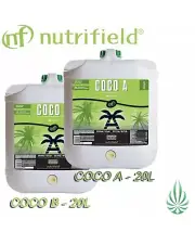 Nutrifield COCO A&B Nutrient 2x20L Hydroponics Plant Growth And Nutrient