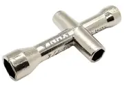 NHX RC Small Cross Wrench Tool Nut 4.0/5.0/5.5/7.0/ Nickel-coated 4 in 1