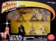 KENNER Star Wars Action Masters 6x Die-cast Figures (Factory Sealed Box) (1994)