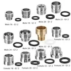 Metal Tap Aerator Connector Water Saving Adaptor Kitchen Faucet Outside Thread