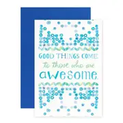 Connections from Hallmark Birthday Card - Good Things Come