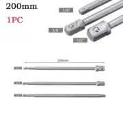200mm Socket Adapter Hex Shank Extension Drill Bits Bar Replacement Part