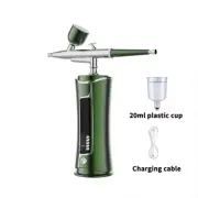 Oxygen Injector Mini Airbrush Air Compressor Kit Paint Nail Art Tattoo Spray Gun