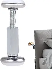 Bed Noise Cancelling, Telescopic Furniture Support Rods | Adjustable Fixator with Anti-Vibration Cap for Bed Furniture,Stable and Seismic Anti-Movement Tool for Cabinets, Sofas, T