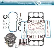 Full Gasket Set Timing Chain Kit Head Bolts For 99-2005 Chevrolet Isuzu GMC 4.3L