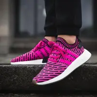 在飛比找蝦皮購物優惠-Adidas NMD R2 Primeknit PK 粉紅 