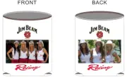 Jim Beam Promo Girls Foldable Stubby Cooler