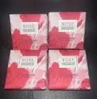 NEW ~ LOT of 4 ~ L'OCCITANE en Provence ~ "ROSE" PERFUMED BATH SOAP ~ 1.7 oz.