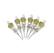 Mini Crystal Cookie Cake Decorating Scribe Tool On Japanese Crown Fox Pin 5.5cm