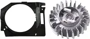 DUNLAP New Flywheel with Cover to Fit for Chinese Chainsaw 4500 5200 5800 Tarus Silverline
