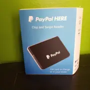 PayPal Here Chip and Card Swipe Reader Credit & Debit Cards Mobile New!
