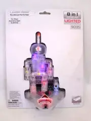 Laser Pegs 9035 Super Bot ROBOT Building Set Lighted 8-in-1 Building Blocks