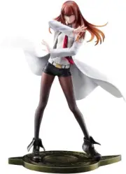 WAVE STEINS;GATE KURISU MAKISE white coat style 1/7 PVC Figure w/ Tracking NEW