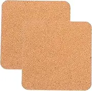 SEWACC Large Cork Board Notice Board for Office Decorative Memo Board Photo Board for Wall Wall Board for Notes 2pcs Frameless Cork Board