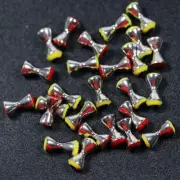 Fly Bait Eyes Fly Tying Materials 10pcs 3 2mm 4 0mm 4 8mm for Fishing