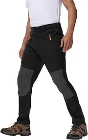 [YAOHUOLE] Hiking Trousers Men's Outdoor Trousers for Men Softshell Trousers Men's Outdoor Trousers
