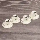 4pcs Plastic Volumes Tone Control Knobs Electric Guitar Speed Control Knobs