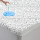 Queen Size Waterproof Mattress Protector, Cooling Bamboo Viscose Mattress Pad...