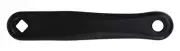 Sunlite Alloy Low Profile Left Arm 175mm SQR JIS BLK