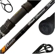 [Phenix Rods] Black Diamond SURF Spinning / 10′0″ / 2 PC / 15-35 LB LINE Rating / 20-70 LB Braid LINE / 2-6 OZ Lure Weight/Fuji BKWAG Guides/Fuji Hood Reel SEAT/Phenix Custom EVA Handle