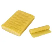OZNALA 30PCS Bee Hive Wax Frames Honeycomb Foundation Sheets Beekeeping Honey Equipment Honeybee Wax Flake Nest Base