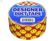 Duct Tape - Smiley Face - 10 yards, New,