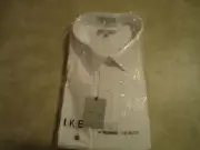 SALE New IKE BEHAR 100% COTTON French Cuff Spread Tuxedo Shirt