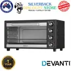 Devanti 60L Convection Oven Electric Fryer 2000W Kitchen Oven Large Capacity