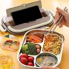 Lunch Box Water Heated Storage Bento Lunch Box with Compartments Compact