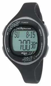 New Timex Health Tracker Watch With Steps Distance Calories Tracking T5K486