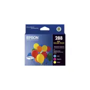 Epson 288 Cyan, Magenta & Yellow Colour Pack