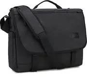 Messenger Bag for Men,RAVUO Water Resistant Lightweight Satchel 15.6 17 Inch Laptop Bags Shoulder Bookbag
