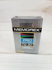 Memorex TC-30 Pro High Grade VHS-C Compact Video Cassette NEW SEALED