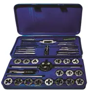 Century Drill & Tool 98900 40 Piece Sae Tap And Die Set