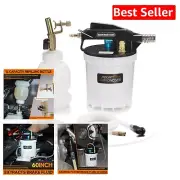 Compact 2L Vacuum Brake Fluid Extractor Kit - Quieter One-Person Operation