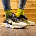 NIKE REACT ELEMENT 87 透明 反光 咖啡墨綠黑【A-KAY0】【AQ1090-300】